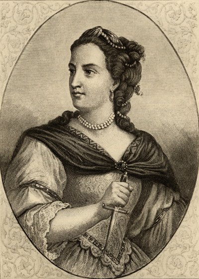 Mademoiselle Clairon (1723-1803) von French School